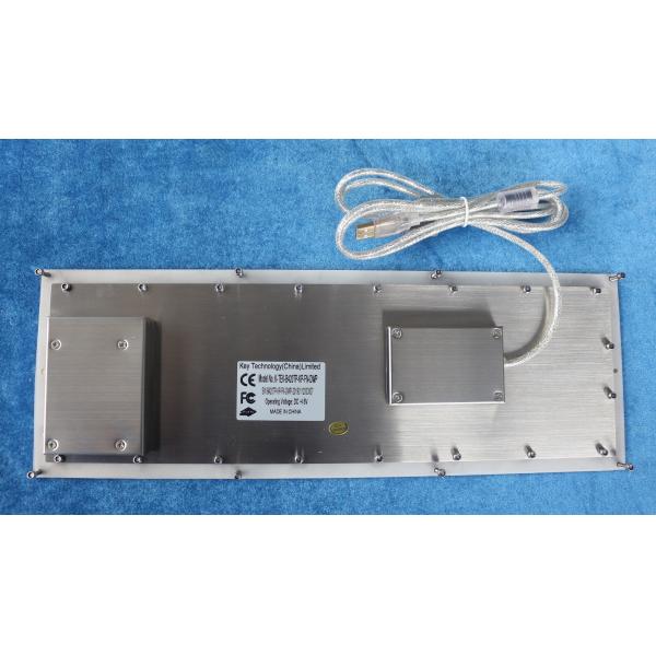 PS2 USB Waterproof Metal Keyboard IK09 Full Functionality Dynamic Sealed