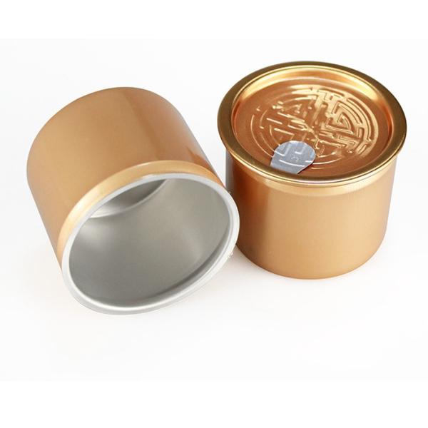 High-grade General Purpose Iron Pot sealed Storage Small Custom Mini Tea Can Packaging Metal Gift Box Barrel Tin Can