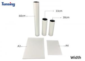 Buy cheap A3 A4 DTF PET Film DTF Transfer Film For DTF Printing 0.075mm / 0.10mm Thickness product