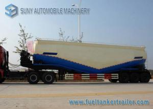 China 60 M3 Dry Bulk Tanker Trailer 3 Axis Bulk Fuel Tanker Semi Trailer on sale