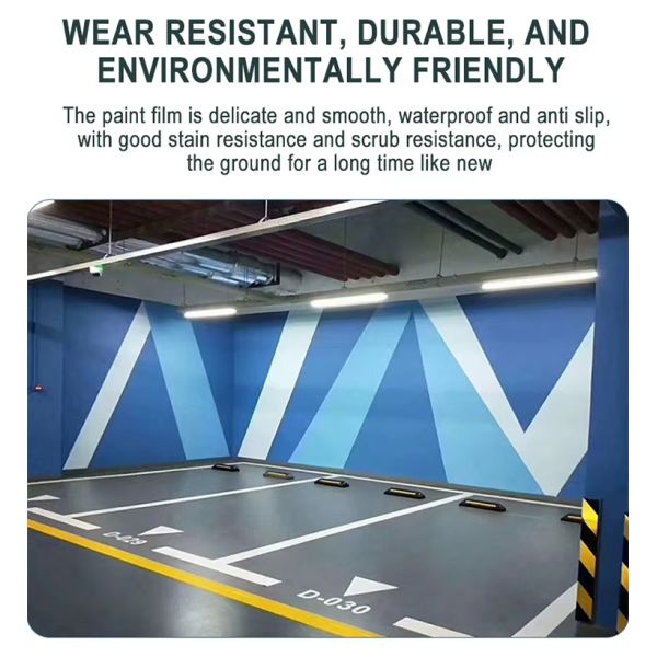 Wear Resistant Bright Floor Paint Two Component Exterior Epoxy Floor Coating