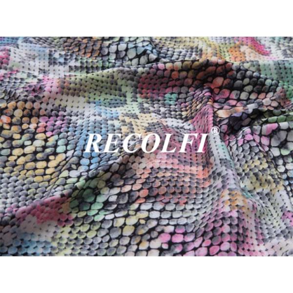 Recycled Poly Bra Top Legging Material Fabric Inkjet Digital Printed