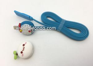 China Custom and wholesale cartoon mini USB charger cable bite saver protector for all sizes iPhone on sale