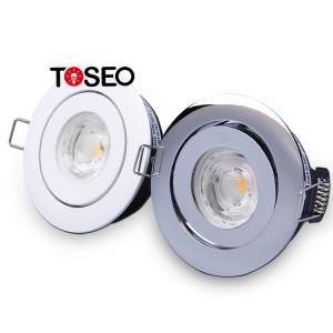 China IP65 CRI80 Recessed Downlight Fixtures Dimmable LED Downlights Fitting on sale