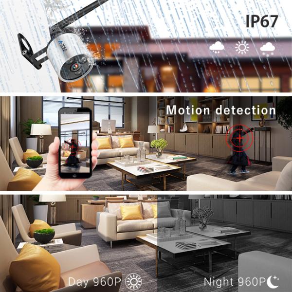 Home Security Wifi Surveillance Camera Outdoor Motion Detection Intelligent Alarm