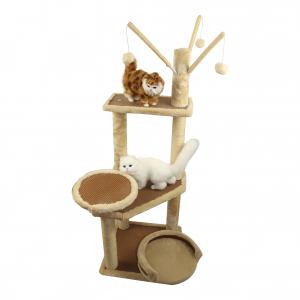 Buy cheap Castle Weatherproof Cat Tree For Extra Large Cats 100cm 112cm 120cm 140cm Pet Shops With Scratching Boards product
