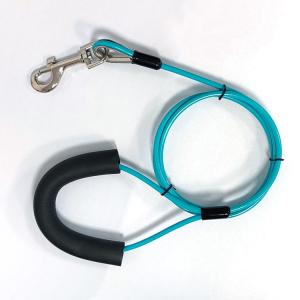 Buy cheap PVC Coated Cable Pet Leash Dog Tie Out Stake And Tie Out Cable For Dogs Up To 90 Lbs product