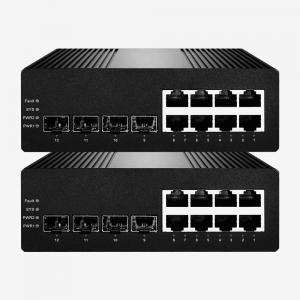 Buy cheap Stackable Layer 2+ Managed Gigabit Switch With 12 10/100/1000 Ethernet Port product