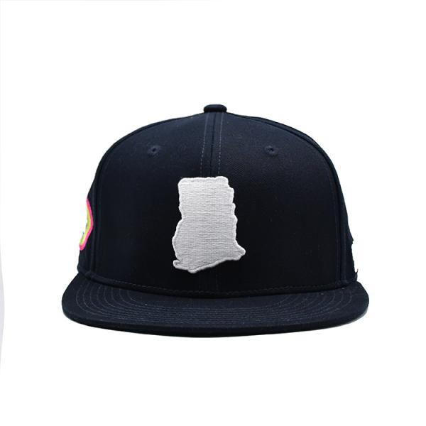 ODM 100% Cotton Fashional flat Brim Baseball Hat Korean Hip Hop Cap