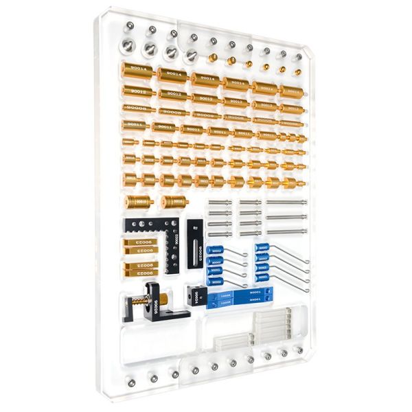 Vision Machine Fixture Kit – Includes M3/M4 Screws, Packing Plate & Carry Case