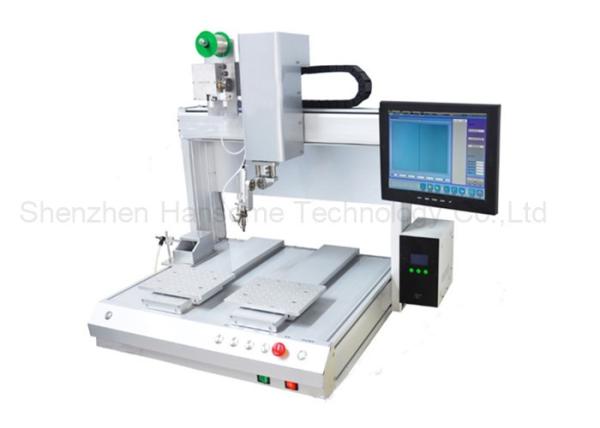 Quality Switching System Auto Soldering Robot Two Workbenches Available With Display for sale