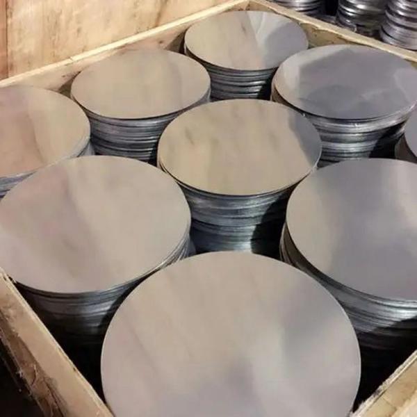 1100 O Cookware Aluminum Disc 1.5mm Thickness Mill Finish ASTM 5449A 5050A