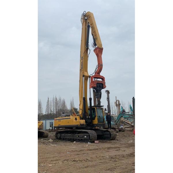 Thickened Excavator Pile Driver