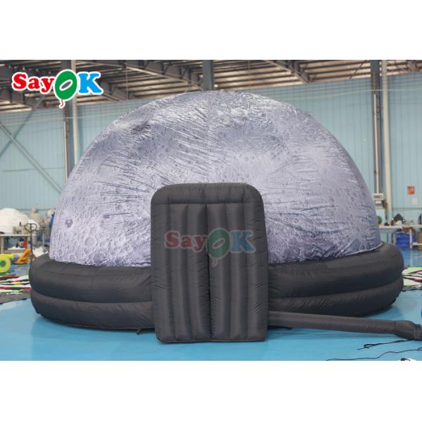 Craft 5m Diameter Dome Inflatable Planetarium Tent Custom Logo Pattern
