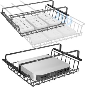 Buy cheap Create a Clutter-Free Workspace with Under Desk Slideable Drawer Metal Cable Tray product