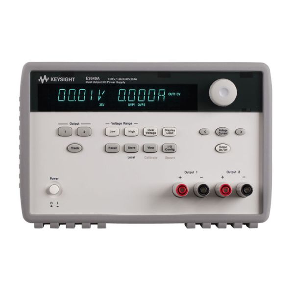 Keysight Agilent E3647A/E3645A/E3646A/E3648A/E3649A Oath 60W dual output power supply, dual 35V, 0.8A or 60V, 0.5A