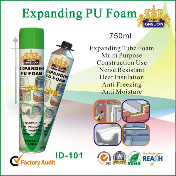 Quality Expanding Fire Proof Pu Polyurethane Foam Spray Insulation For Construction for sale