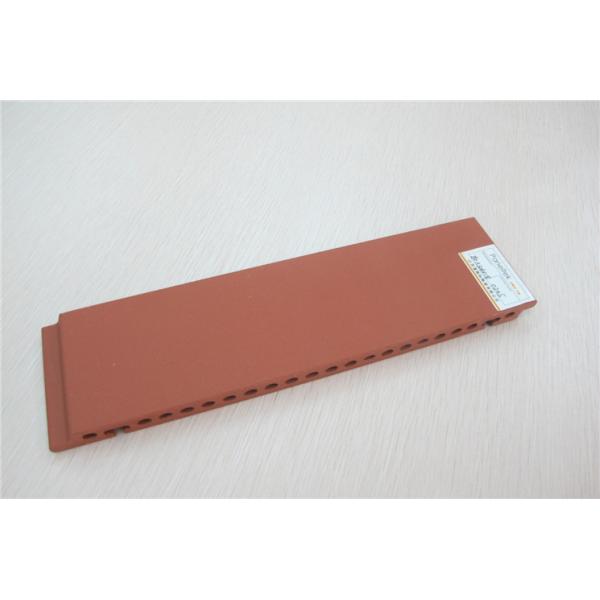 Red Terracotta Building Construction Materials Weather Resistance Wall Panels