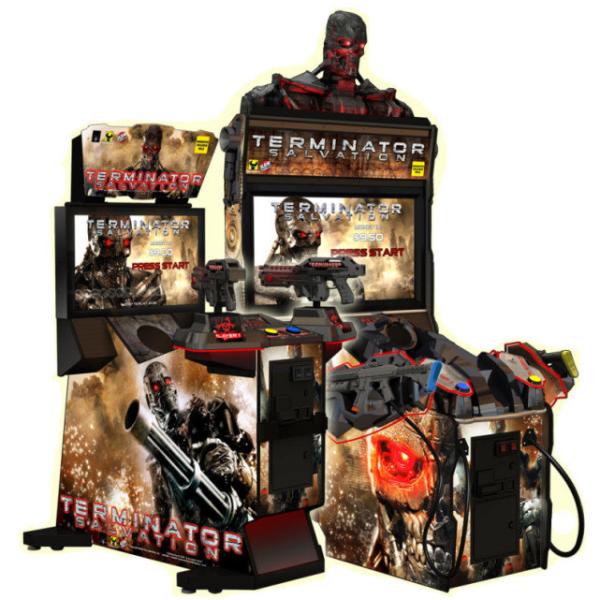 Coin Operated Online Shooting Video Games Terminator Salvation 4 Arcade Cabinet Games Machines