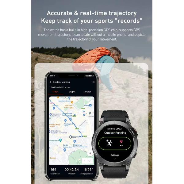 Fitness Tracker BT Call Sport Smart Watch S53 Full Touch Screen Smart Watch Ip68