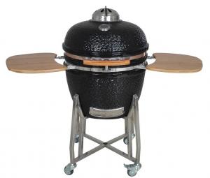 Buy cheap SGS Black Cast Iron Grate Barbeque 24 Inch Kamado Grill product