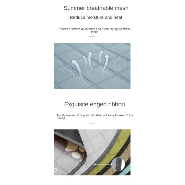 36 In 100% Polyester Dog Sniffing Mat 42in Washable Waterproof Puppy Pads