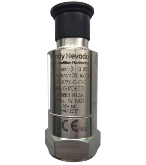 Bently Nevada 177230-01-01-05 Seismic Transmitter for Industrial Machinery Health Monitoring with Compact Design and Dust Moisture Resistance