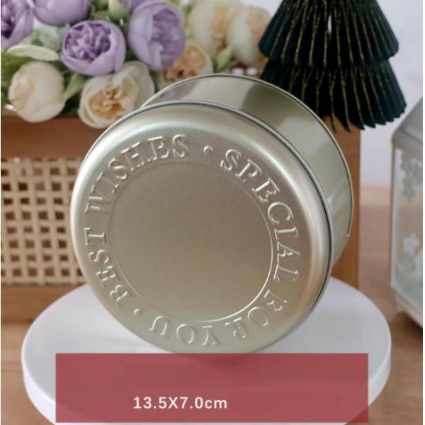 Eco Friendly 135x75mm Tin Can Packaging FDA Approved Food Safe Container for Coffee Tea Storage