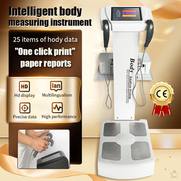 2 Handle 8 Point Contact 3D Body Scanner Measure Printer Include Body Composition Analyzer