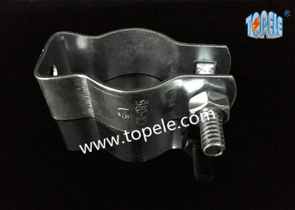 Quality Custom Electro-galvanized Steel Standard Conduit Hangers (Bolt and Nut) Unistrut Channel Fittings for sale