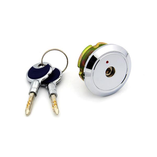 Chrome Plated Pin Tumbler Cam Lock , Pin Cylinder Lock CW 90 Degree
