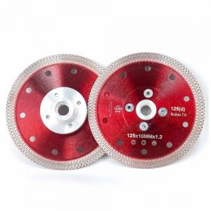 Buy cheap Flange Thin Diamond Porcelain Saw Blade for Cutting Ceramic Porcelain Tiles product