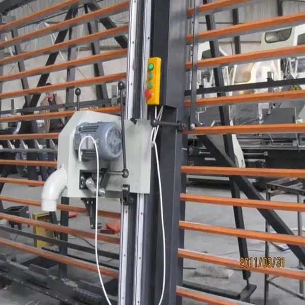Aluminum PVC groove automatic composite panel cutting machine