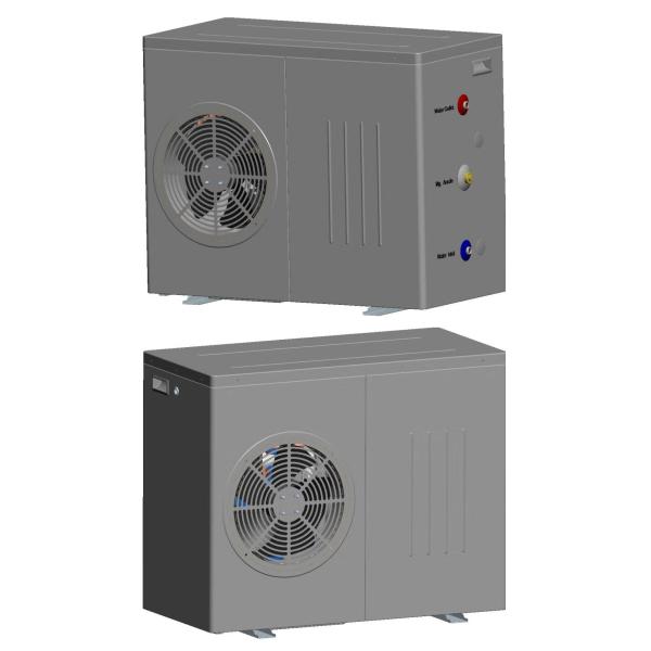5kW all in one heat pump with 60L enamel water tank