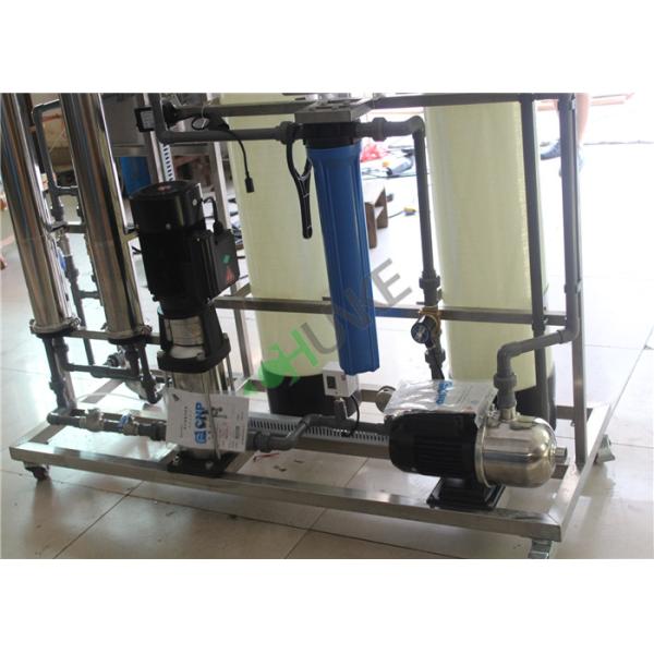 High Accuracy Reverse Osmosis Water Purification Equipment 250-100000 Lph Production Capacity