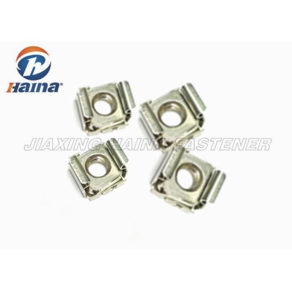 Stainless Steel 304 Plain Color M6 Rack Mounting Cage Nuts for Server Rack Cabinet