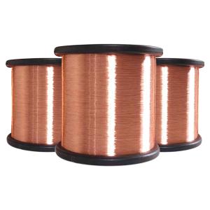 Buy cheap 0.16/0.24/0.3mm Copper Clad Aluminum Electrical Wire Cca Copper Wire product