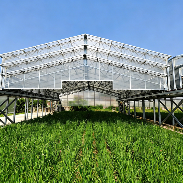 Outdoor Steel Frame Farm Building Modular Corrosion Resistant Coating