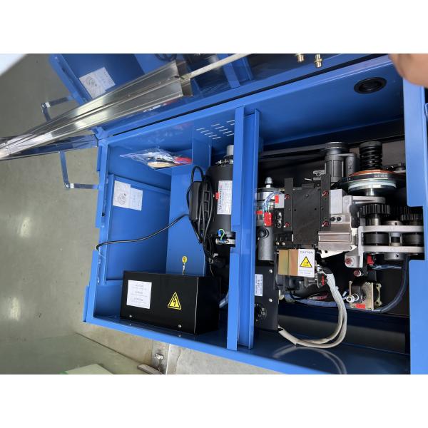 Box Carton PP Band Strapping Machine Semi Automatic Roller Table Strapping Machine