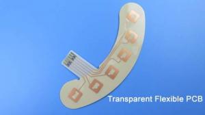 Buy cheap Flexible Printed Circuit Built On Transparent PET FPC With 3M Adhesive for Thin-film Switch product