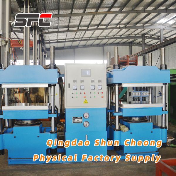Automatic Control Rubber Vulcanizing Press Machine with Digital Temperature Display and High Quality 45 Steel Frame