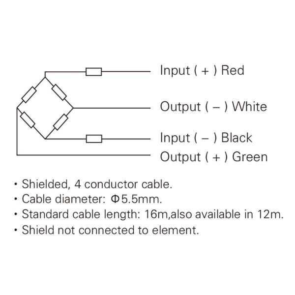 Dual Shear Beam 30t Nickel Plated IP68 Load Cell Module