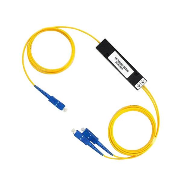 Sc APC Upc Singlemode Fiber Optic 1X2 Coupler FTTH Cassette Type Optical Ftb Splitter