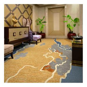 Buy cheap 80 % Wool 20% Nylon Axminster Carpet Luxury Hospitality Carpet For Hotel Room product
