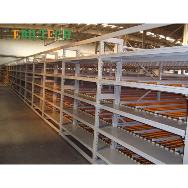 Carton Flow Rack Pallet Shelving Green Red Grey Color Available