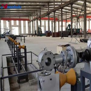 Buy cheap One-Step Polyurethane Insulation Pipe Manufacturing Line for Building Construction product