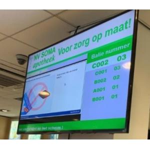 Token Management 17 Inch Touch Screen Ticket Machine