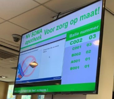 Customized and Multilingual Contents Ticket Dispenser Queue Management Calling Token Display System