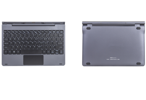 Black And Silver Color 5 PIN Tablet Keyboard Unique Design Multi - Angle View