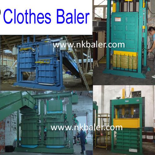 Quality 45kg Used clothes baler machine for sale